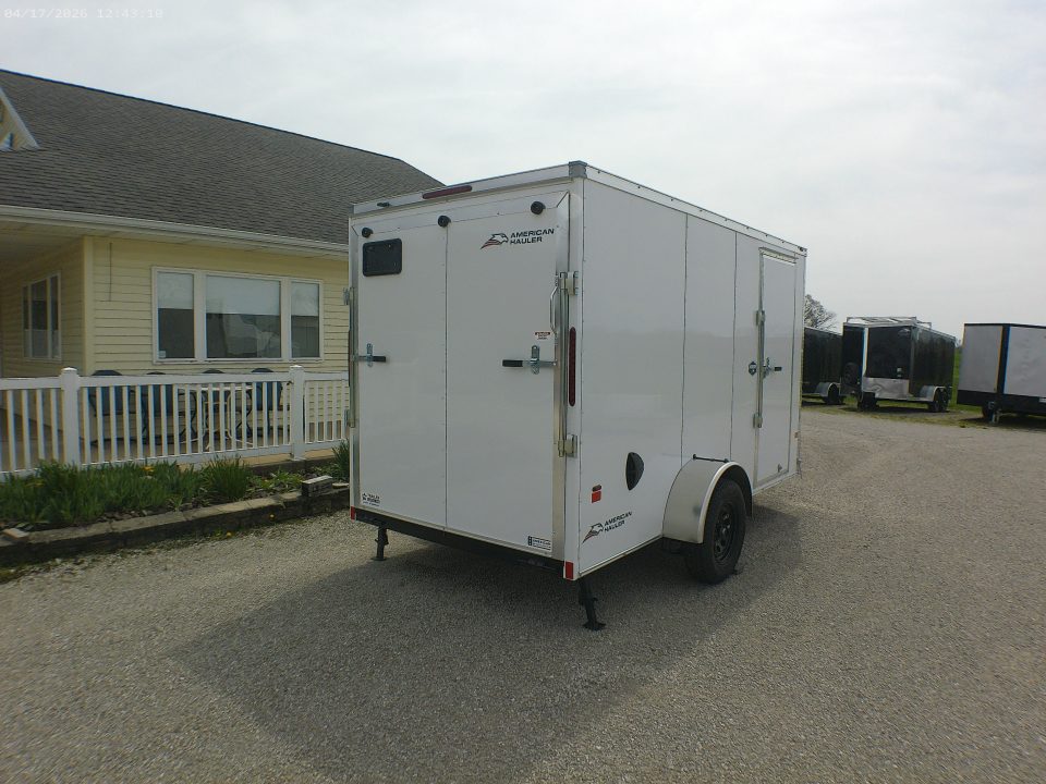New 2026 American Hauler Arrow 6x12 with Brakes Cargo / Enclosed Trailer