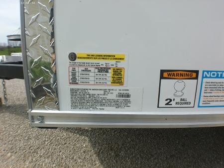 New 2026 American Hauler Arrow 6x12 with Brakes Cargo / Enclosed Trailer