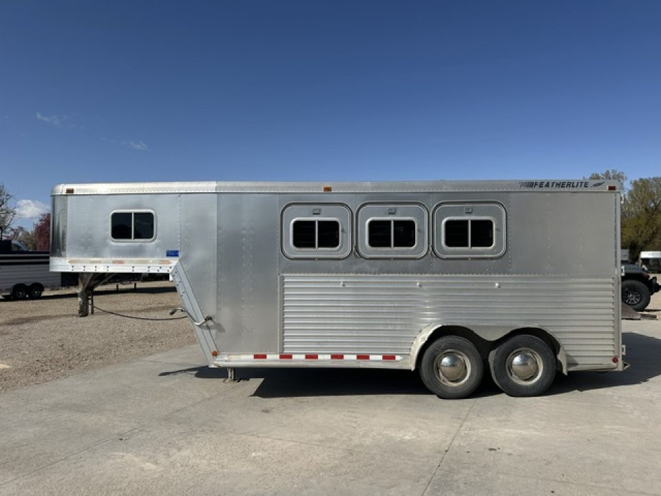 Used 1996 Featherlite 3 Horse Slant
