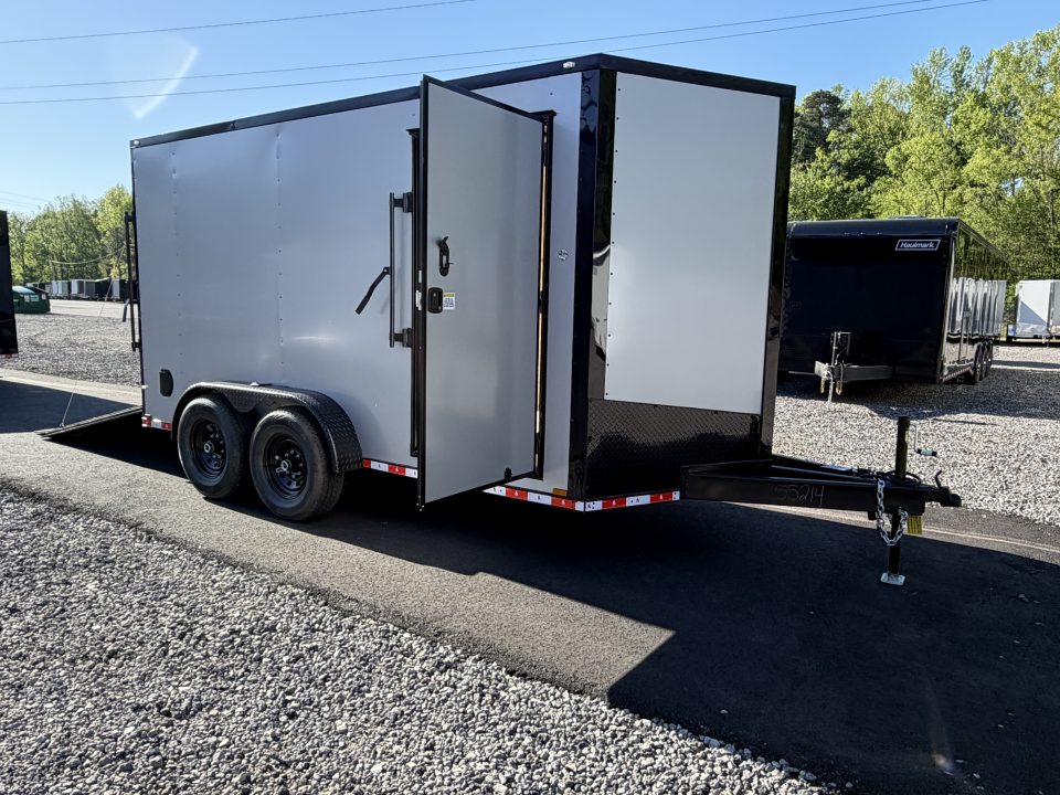 New 2026 Spartan 7X14 Enclosed Trailer, Pro-Series, 14K GVWR Big Package, 12" On Center Frame