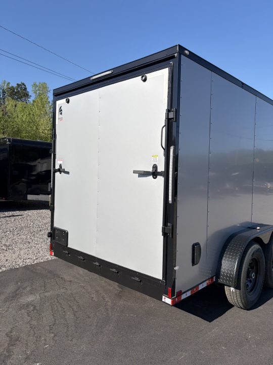 New 2026 Spartan 7X14 Enclosed Trailer, Pro-Series, 14K GVWR Big Package, 12" On Center Frame