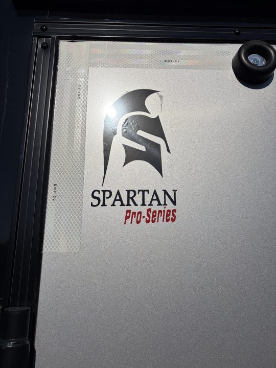 New 2026 Spartan 7X14 Enclosed Trailer, Pro-Series, 14K GVWR Big Package, 12" On Center Frame