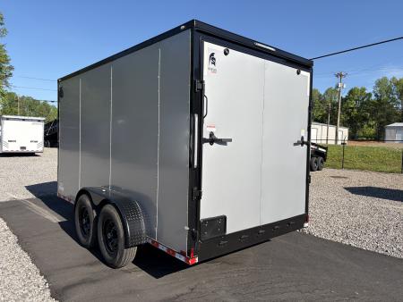 New 2026 Spartan 7X14 Enclosed Trailer, Pro-Series, 14K GVWR Big Package, 12" On Center Frame
