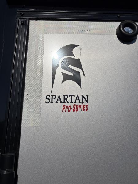New 2026 Spartan 7X14 Enclosed Trailer, Pro-Series, 14K GVWR Big Package, 12" On Center Frame