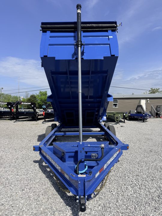 New 2026 PJ Trailers 7X16 (4FT WALL) DUMP TRAILER 16K GVWR Dump Trailer