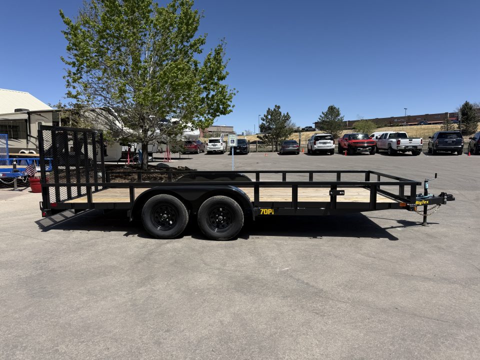 New 2026 Big Tex 70PI-18 Utility Trailer