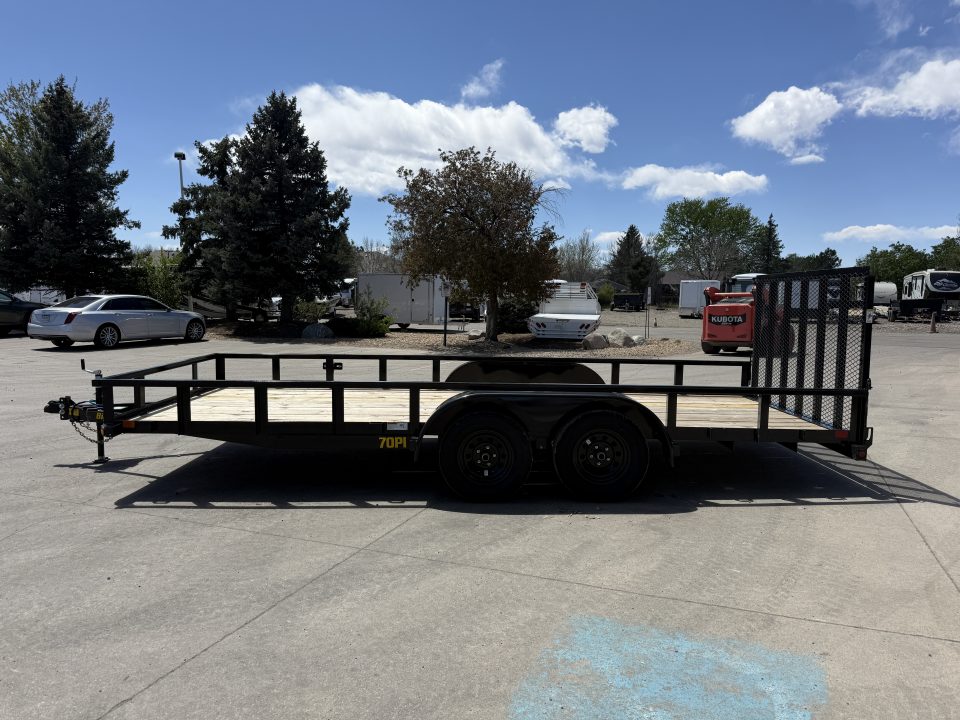 New 2026 Big Tex 70PI-18 Utility Trailer