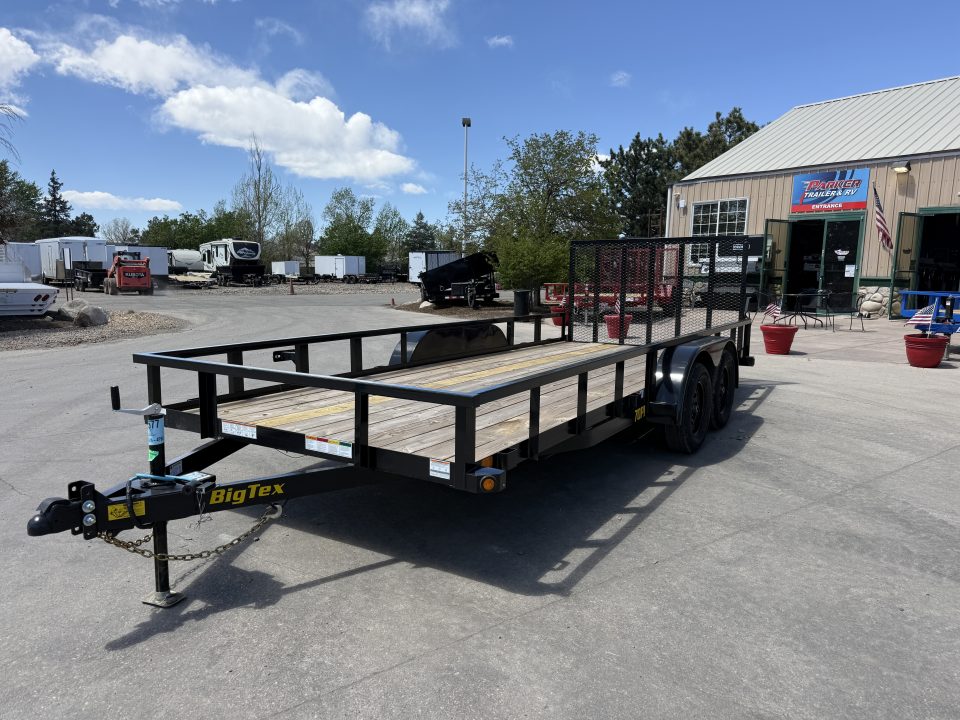 New 2026 Big Tex 70PI-18 Utility Trailer
