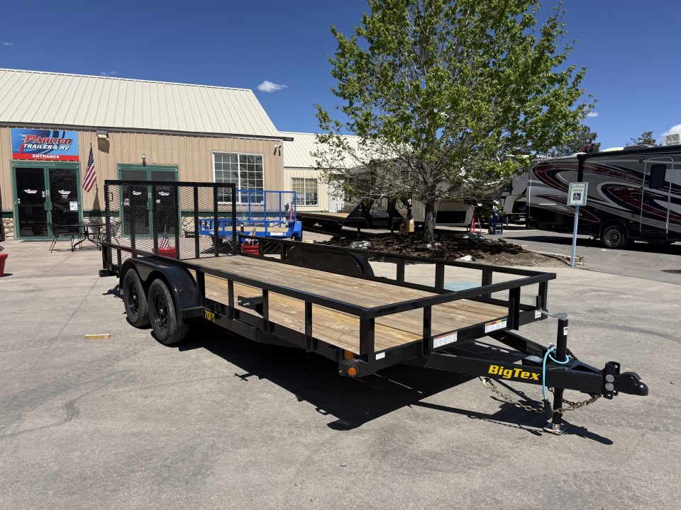 New 2026 Big Tex Trailers 70PI-18 Utility Trailer