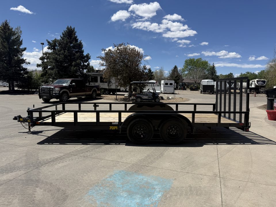 New 2026 Big Tex Trailers 70PI-18 Utility Trailer