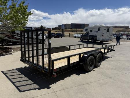 New 2026 Big Tex Trailers 70PI-18 Utility Trailer