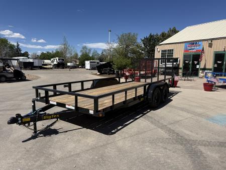 New 2026 Big Tex Trailers 70PI-18 Utility Trailer