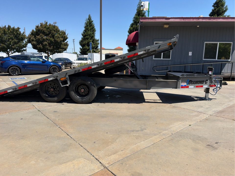New 2026 Diamond C Trailers DET208L20X102 8.5FT X 20FT 18K GVW Equipment Trailer