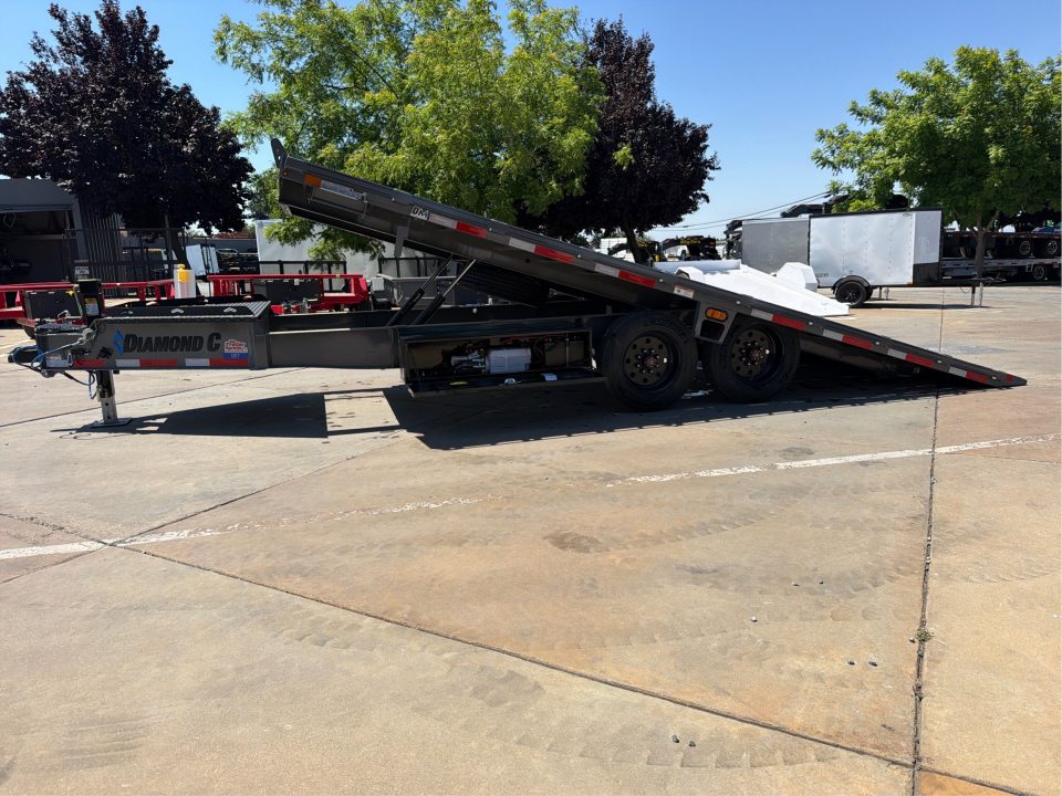 New 2026 Diamond C Trailers DET208L20X102 8.5FT X 20FT 18K GVW Equipment Trailer