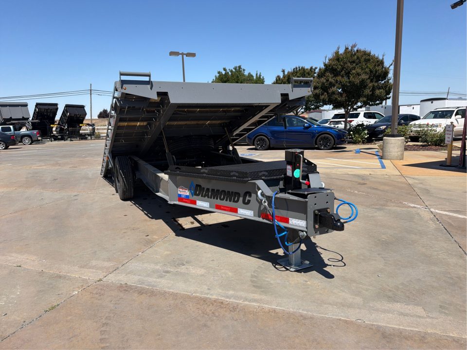 New 2026 Diamond C Trailers DET208L20X102 8.5FT X 20FT 18K GVW Equipment Trailer