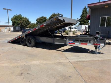 New 2026 Diamond C Trailers DET208L20X102 8.5FT X 20FT 18K GVW Equipment Trailer