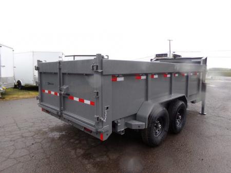 New 2026 Delco Trailers D414 Gooseneck Dump Trailer 3' sides Dump Trailer