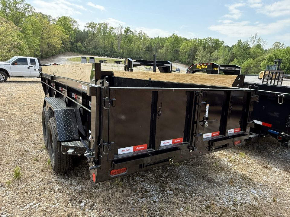 New 2026 Liberty LD14K 16’ Dump Trailer, 15.4K GVWR 7 GA FLOOR FORK HOLDERS