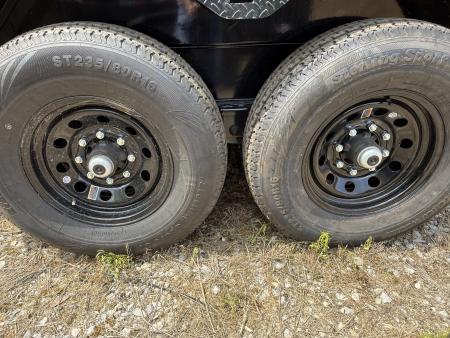 New 2026 Liberty LD14K 16’ Dump Trailer, 15.4K GVWR 7 GA FLOOR FORK HOLDERS