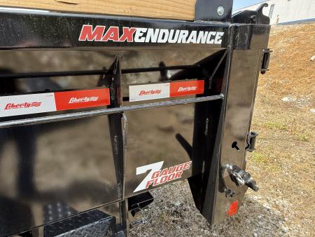 New 2026 Liberty LD14K 16’ Dump Trailer, 15.4K GVWR 7 GA FLOOR FORK HOLDERS