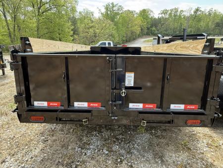 New 2026 Liberty LD14K 16’ Dump Trailer, 15.4K GVWR 7 GA FLOOR FORK HOLDERS