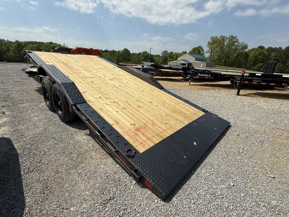 New 2026 Diamond C Trailers HXD 208 22’ Tilt Trailer, HYD JACK, WINCH PLATE BED ROLLER