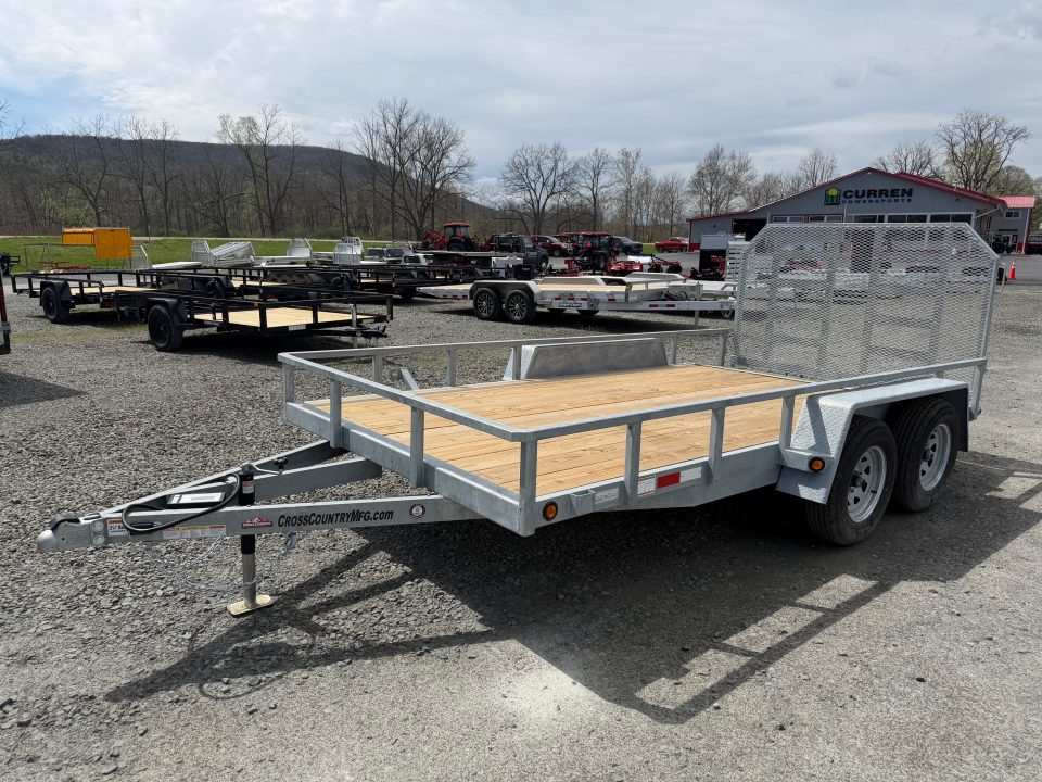 Used 2025 Cross Country Manufacturing 6X14TL Utility Trailer