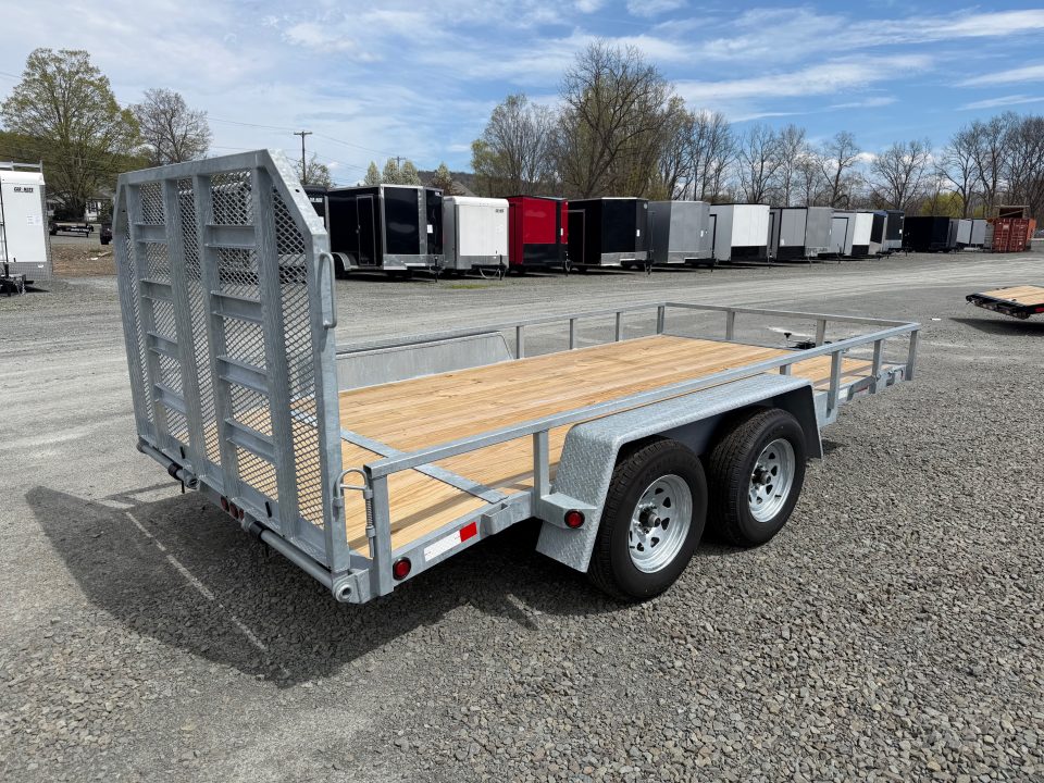Used 2025 Cross Country Manufacturing 6X14TL Utility Trailer