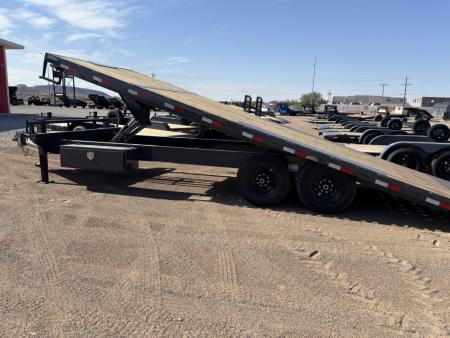 New 2026 Lamar Trailers 102X26 14K DECK OVER TILT Tilt Trailer
