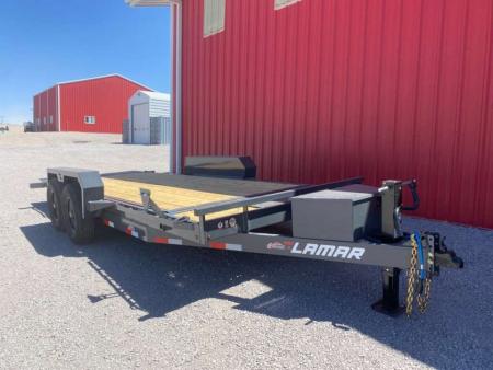 New 2026 Lamar Trailers 83X18 14K GRAITY TILT Tilt Trailer