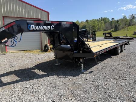 New 2026 Diamond C FMAX210 GOOSENECK TRAILER 20+5 MAX RAMPS ALUMINUM OUTER RIMS SIMOL 2 SPEED JACKS