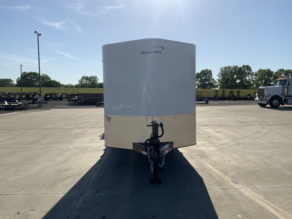 New 2026 Sharp Manufacturing 7 X 26 Combo Equipment Trailer