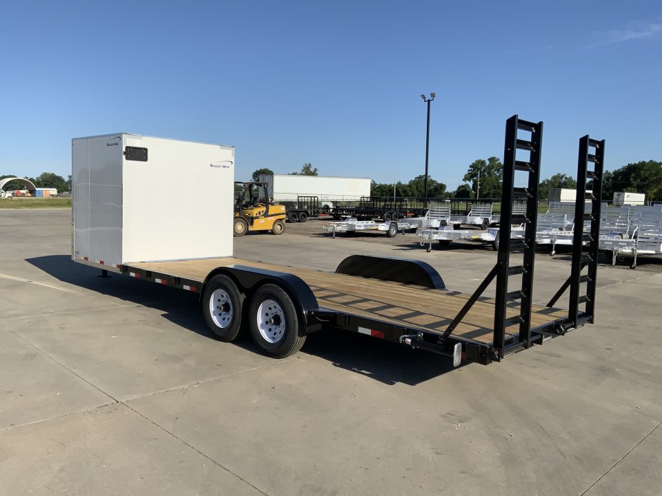 New 2026 Sharp Manufacturing 7 X 26 Combo Equipment Trailer