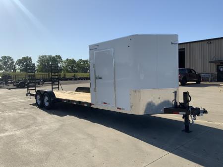 New 2026 Sharp Manufacturing 7 X 26 Combo Equipment Trailer