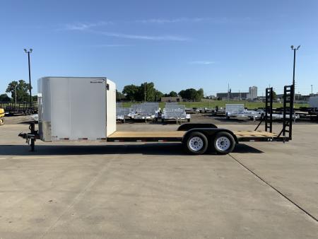 New 2026 Sharp Manufacturing 7 X 26 Combo Equipment Trailer