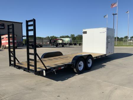 New 2026 Sharp Manufacturing 7 X 26 Combo Equipment Trailer