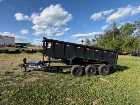 New Hillcrest Dump 7x16 21,000 GVWR 40  BP W/ HD Tube Ramps