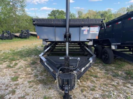 New Hillcrest Dump 7x16 21,000 GVWR 2' BP W/ HD Tube Ramps