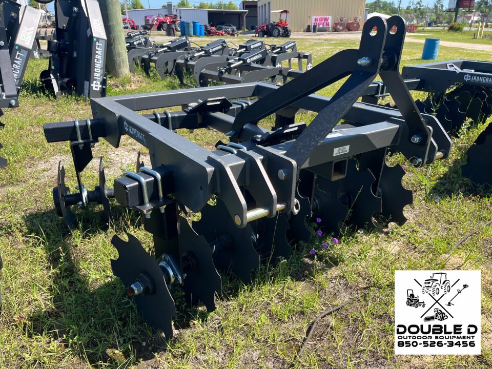 New IronCraft 5ft Tube Frame Disc Harrow