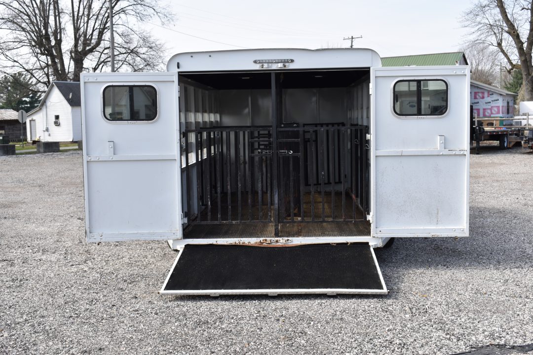 Used 2020 Jackson 16' 6 PEN BUMPER PULL Stock / Stock Combo Trailer