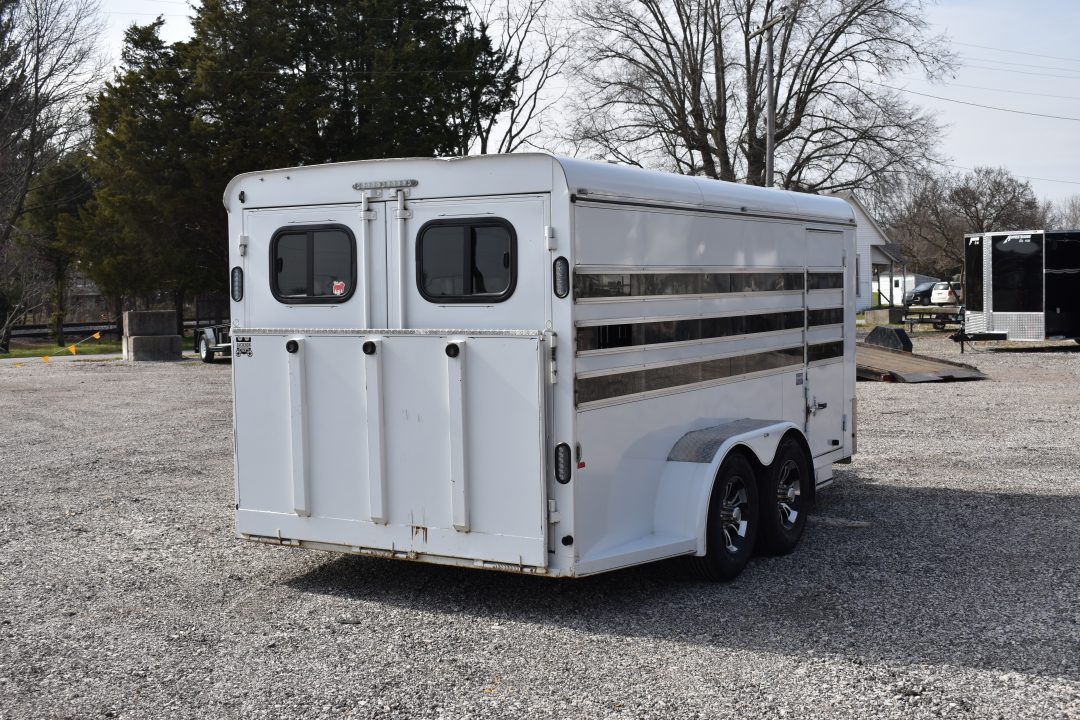 Used 2020 Jackson 16' 6 PEN BUMPER PULL Stock / Stock Combo Trailer