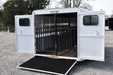 Used 2020 Jackson 16' 6 PEN BUMPER PULL Stock / Stock Combo Trailer