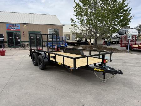New 2026 Big Tex 60PI-14BK Utility Trailer
