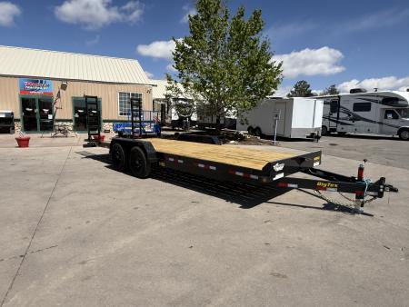 New 2026 Big Tex 7x22 (2) 7k Axles Flatbed Trailer
