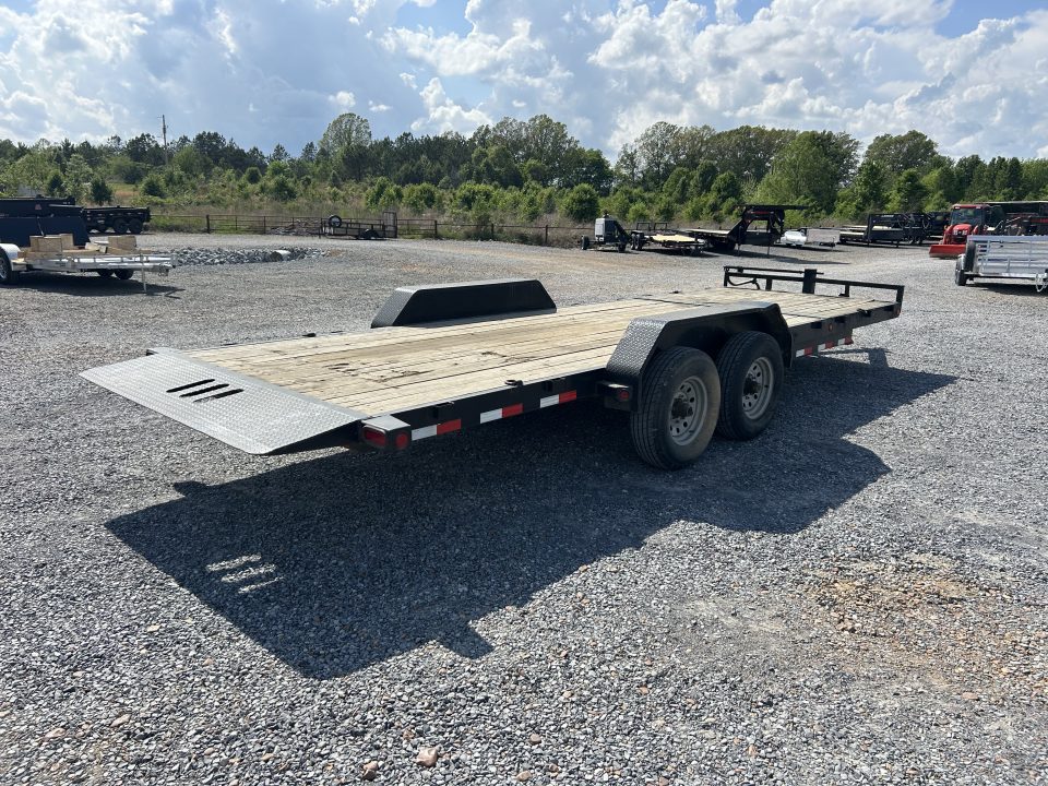 Used 2016 Load Trail TD 81.5"x22' 14k Tilt Deck Equipment Trailer