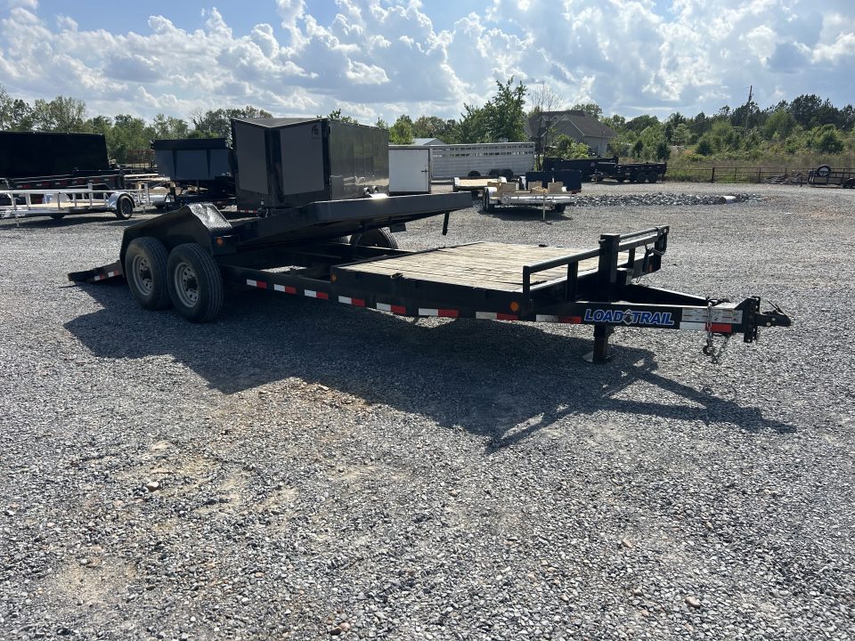 Used 2016 Load Trail TD 81.5"x22' 14k Tilt Deck Equipment Trailer