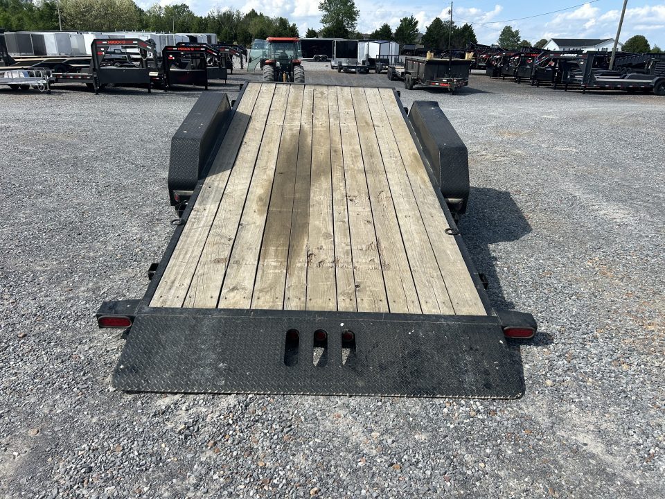 Used 2016 Load Trail TD 81.5"x22' 14k Tilt Deck Equipment Trailer