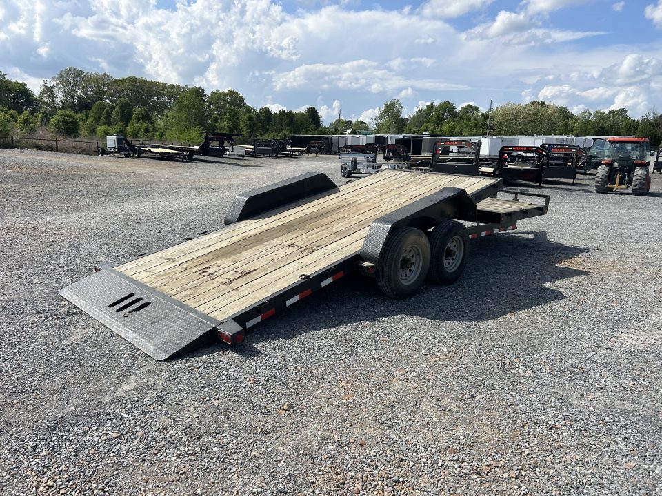 Used 2016 Load Trail TD 81.5"x22' 14k Tilt Deck Equipment Trailer