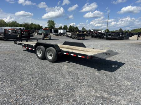 Used 2016 Load Trail TD 81.5"x22' 14k Tilt Deck Equipment Trailer