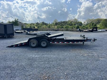 Used 2016 Load Trail TD 81.5"x22' 14k Tilt Deck Equipment Trailer